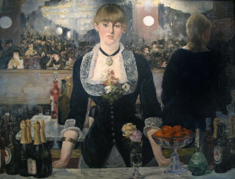 A Bar at the Folies-Bergere (mk09), Edouard Manet